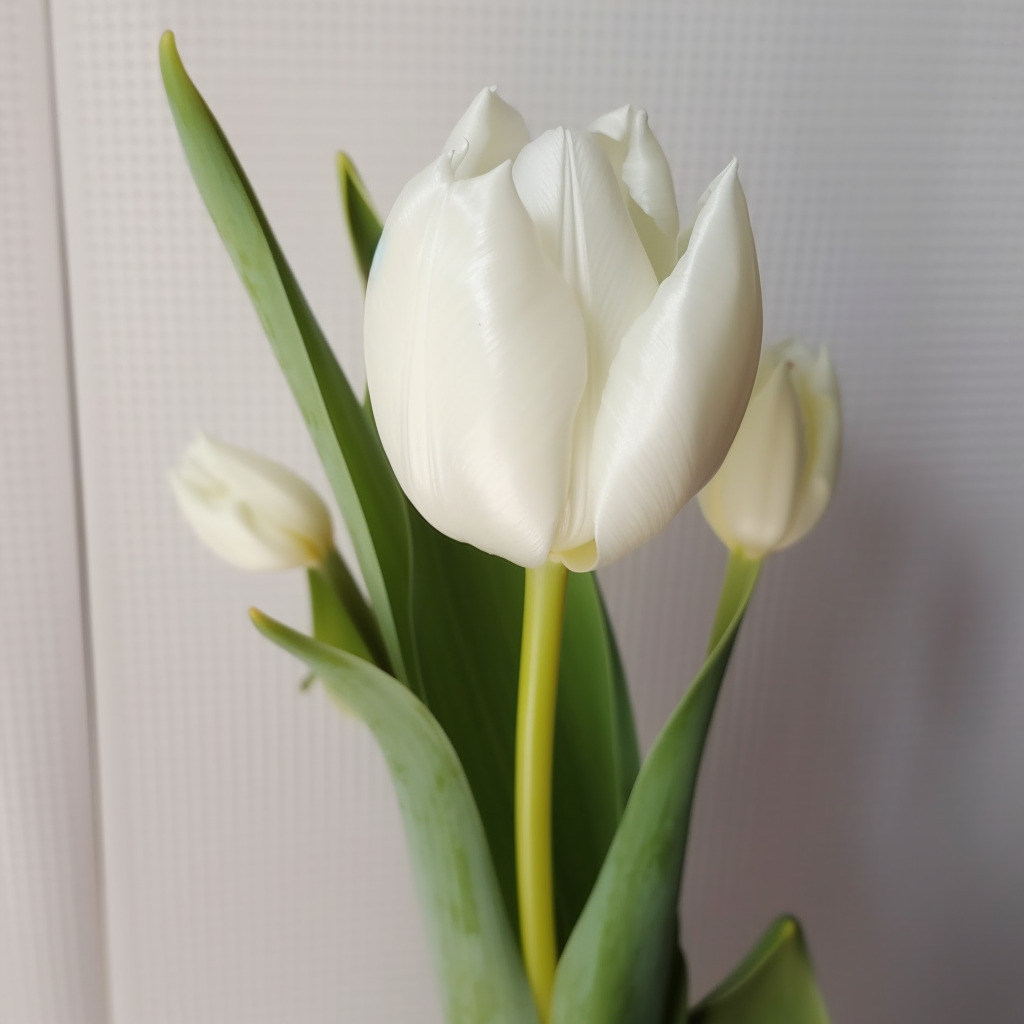 3 fleurs de tulipe